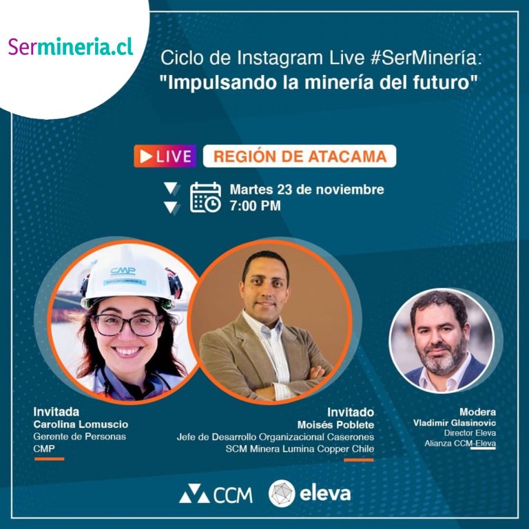 Revive el Live con Carolina Lomuscio (CMP) y Moisés Poblete (Caserones)