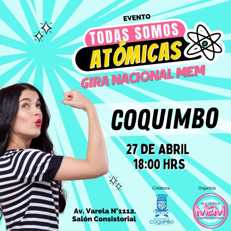 Segunda parada de la Gira Nacional MEM “Todas Somos Atómicas”